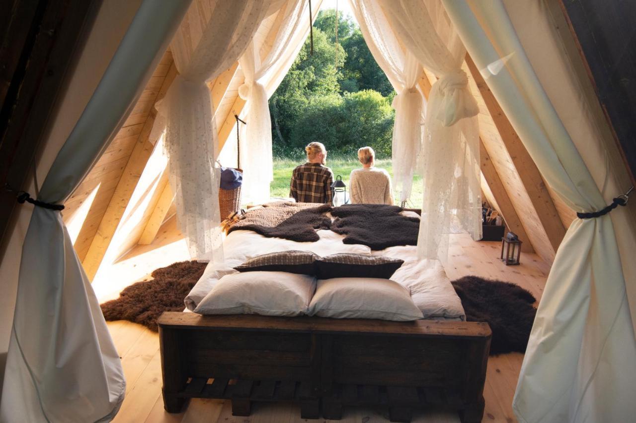 Sandfallet Glamping Laholm Exterior photo